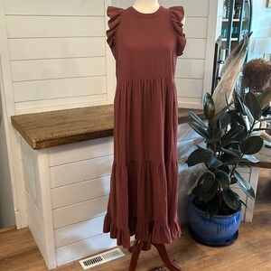 universal threads maxi dress with pockets